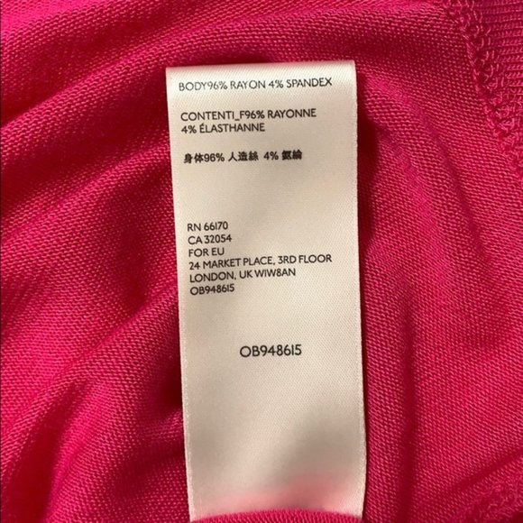 NWT Free People Take The Plunge Tank Pink Large - Picture 13 of 13